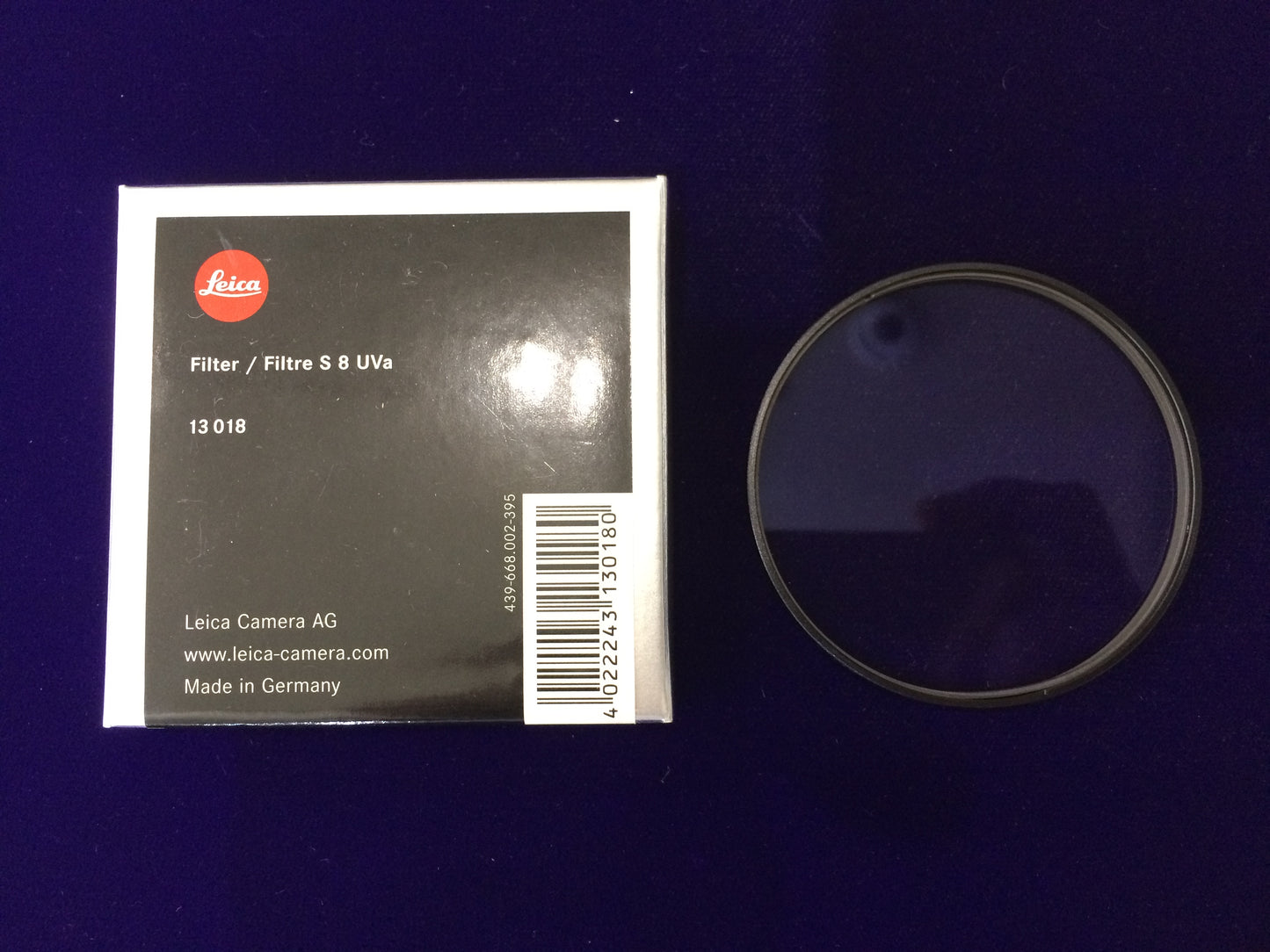Leica Genuine Serie8/UVa 13018 with case & box