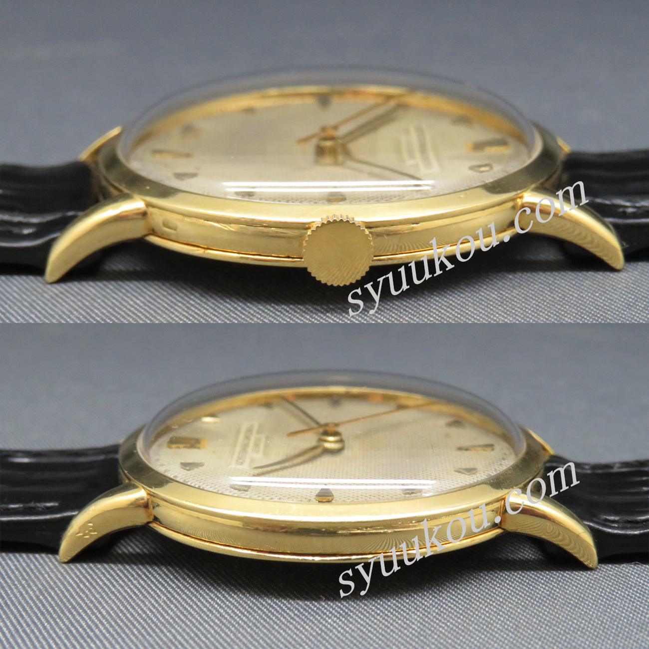 VACHERON CONSTANTIN Ref.4782 ギョーシェダイヤルYG製手巻モデル Ｃａｌ・１００２／手巻 １９５０年代、ＯＨ済