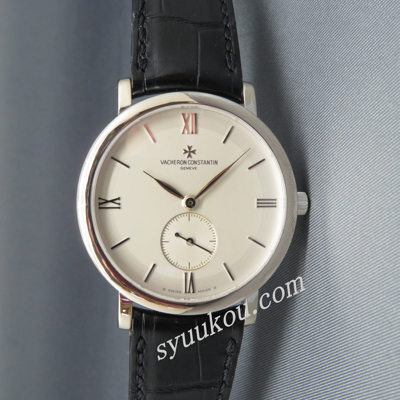 VACHERON CONSTANTIN パトリモニー WG製手巻モデル Ｃａｌ．１４００／手巻 ＯＨ済、Ｋ１８ＷＧ聖純正尾錠付