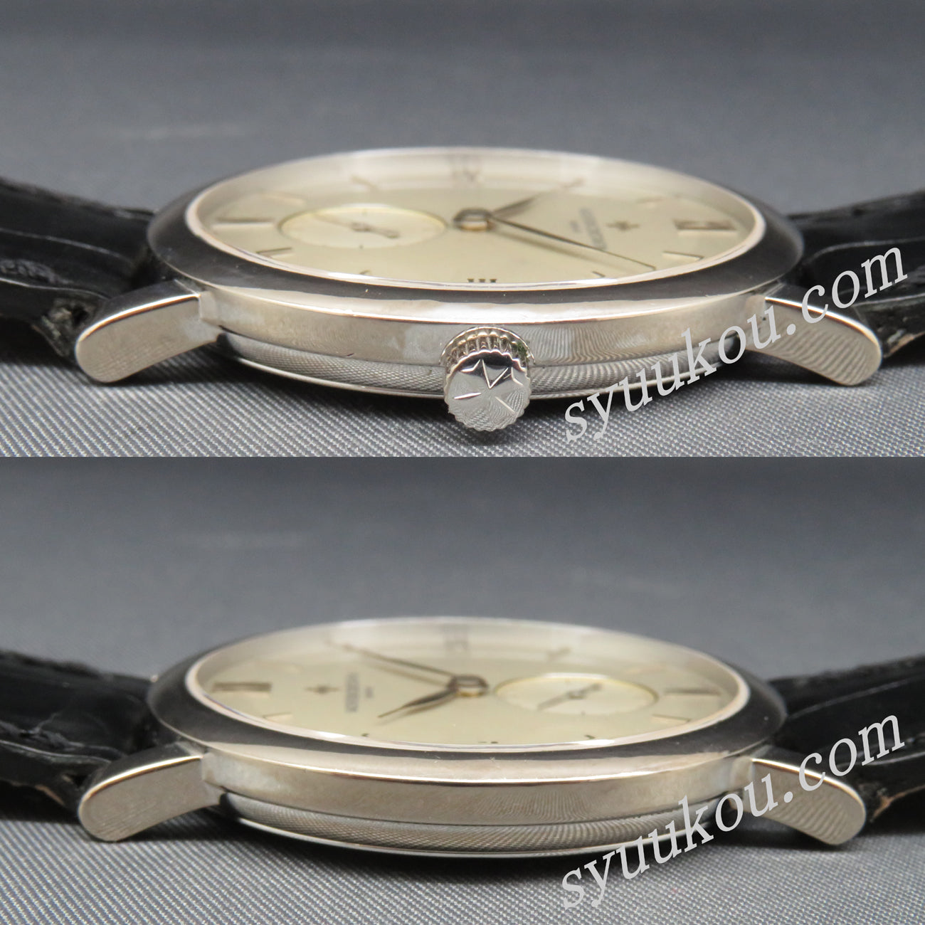 VACHERON CONSTANTIN パトリモニー WG製手巻モデル Ｃａｌ．１４００／手巻 ＯＨ済、Ｋ１８ＷＧ聖純正尾錠付