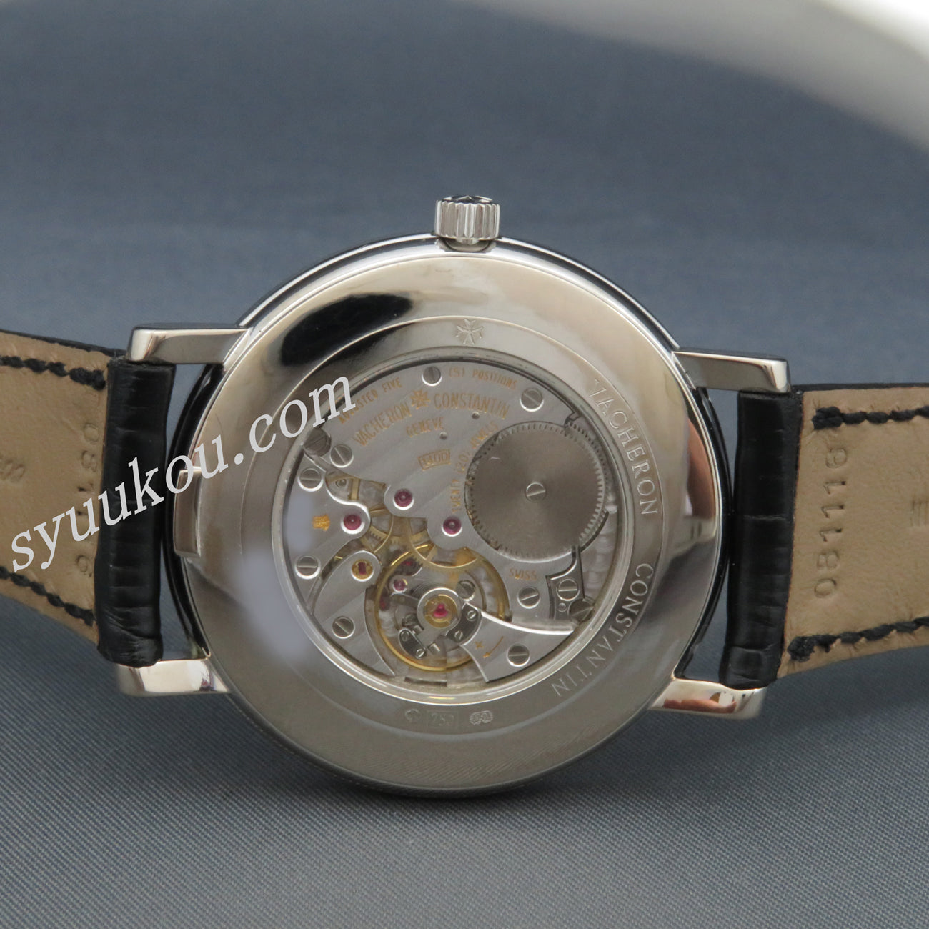 VACHERON CONSTANTIN パトリモニー WG製手巻モデル Ｃａｌ．１４００／手巻 ＯＨ済、Ｋ１８ＷＧ聖純正尾錠付