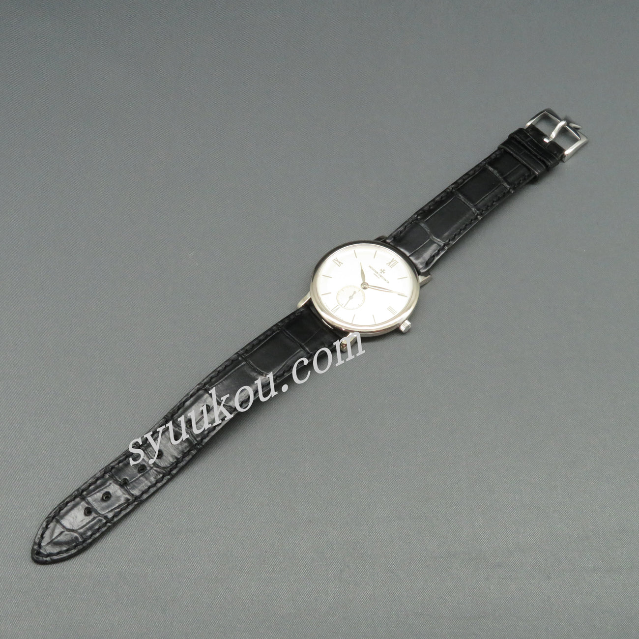 VACHERON CONSTANTIN パトリモニー WG製手巻モデル Ｃａｌ．１４００／手巻 ＯＨ済、Ｋ１８ＷＧ聖純正尾錠付