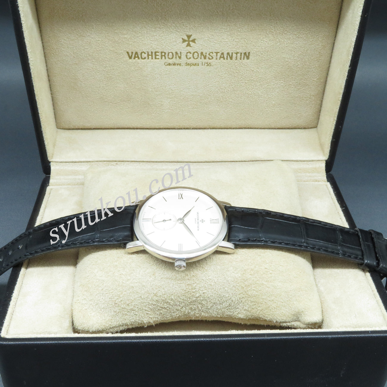 VACHERON CONSTANTIN パトリモニー WG製手巻モデル Ｃａｌ．１４００／手巻 ＯＨ済、Ｋ１８ＷＧ聖純正尾錠付