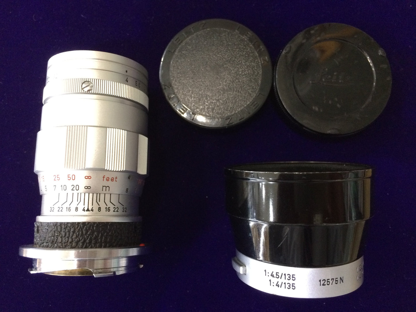 Leica Elmar-M 90mm／F4.0 12575付 209万台・65年 'Triplet'