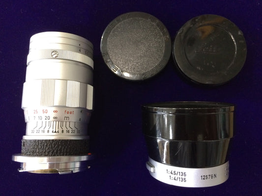 Leica Elmar-M 90mm／F4.0 12575付 209万台・65年 'Triplet'
