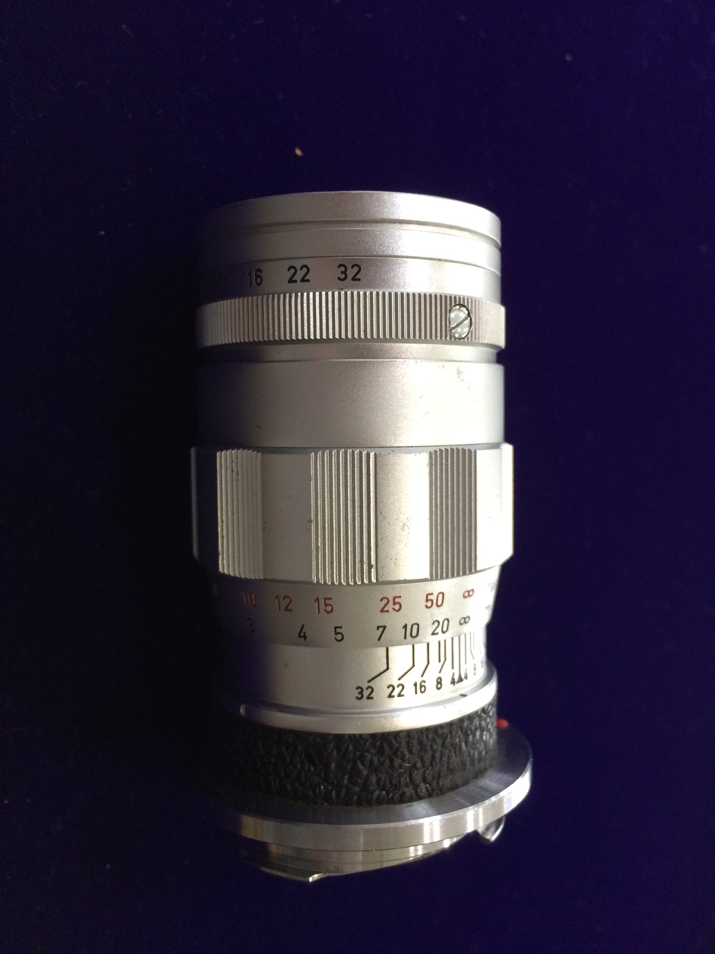 Leica Elmar-M 90mm／F4.0 12575付 209万台・65年 'Triplet'