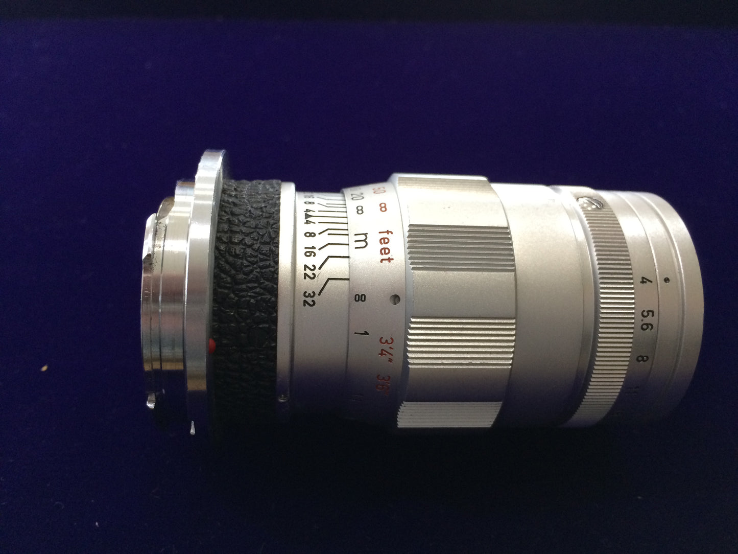 Leica Elmar-M 90mm／F4.0 12575付 209万台・65年 'Triplet'
