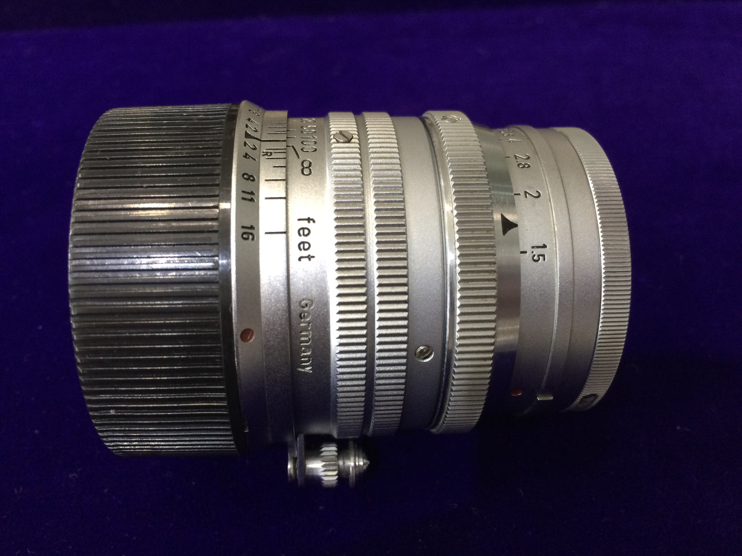 Leica Summarit-M 50mm／F1.5 124万台 1955年 整備済