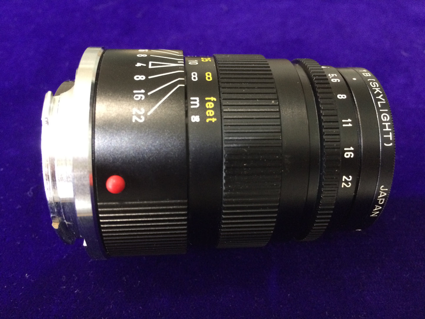 MINOLTA M ROKKOR 90mm／F4.0 傾斜カム CL用 クモリ有 保証無し