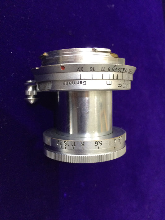 Leica Elmar-M 50mm／F3.5 114万台 1954年 整備済 加工痕有り