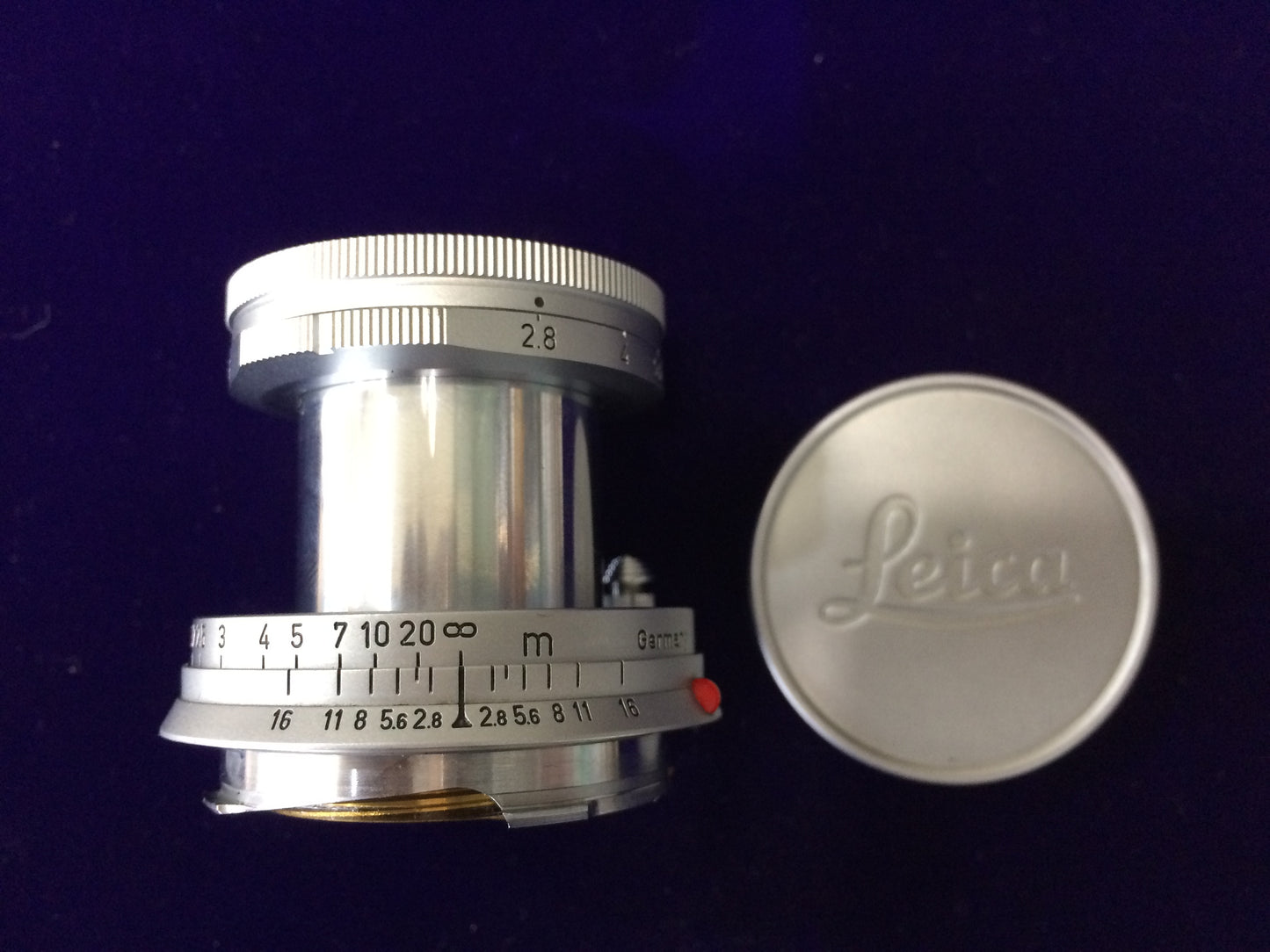 Leica Elmar-M 50mm／F2.8 163万台 1958年 m表記 整備済