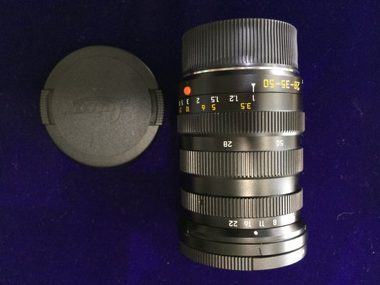 Leica TRI-Elmar-M 28-35-50／F4.0ASPH 377万台 1985年